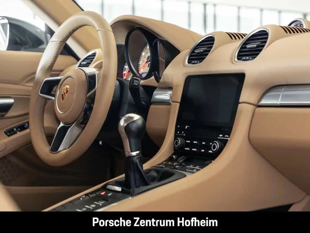 Porsche Cayman 718 S Sportabgasanlage 20-Zoll Luxorbeige 03/2017-photo-16