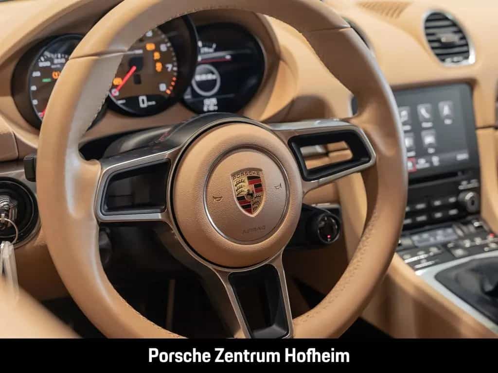 Porsche Cayman 718 S Sportabgasanlage 20-Zoll Luxorbeige 03/2017-photo-17