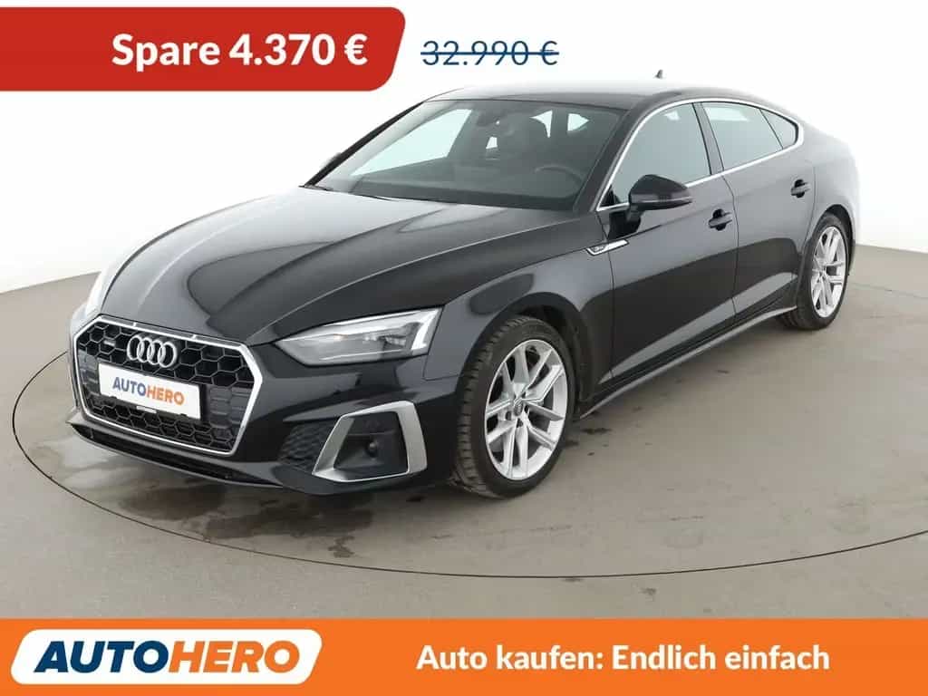 Audi A5 Sportback 45 TFSI quattro S line Aut.*NAVI* 08/2020-photo-0