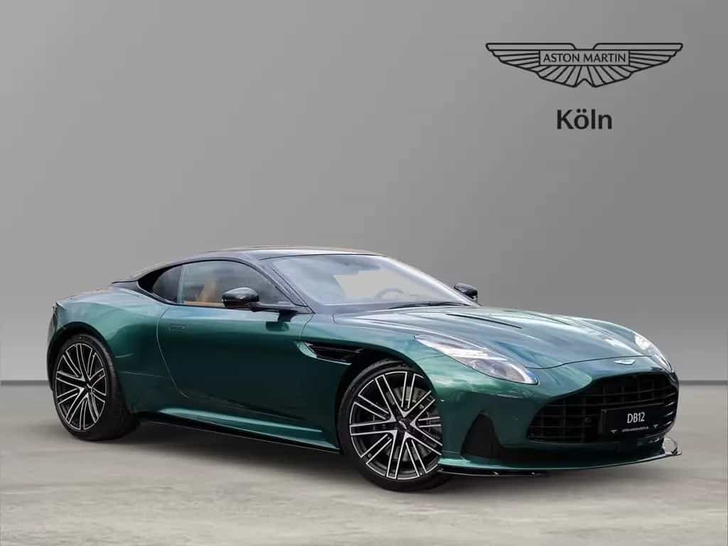 Aston Martin DB12 Malachite Green Oxford Tan null-photo-0