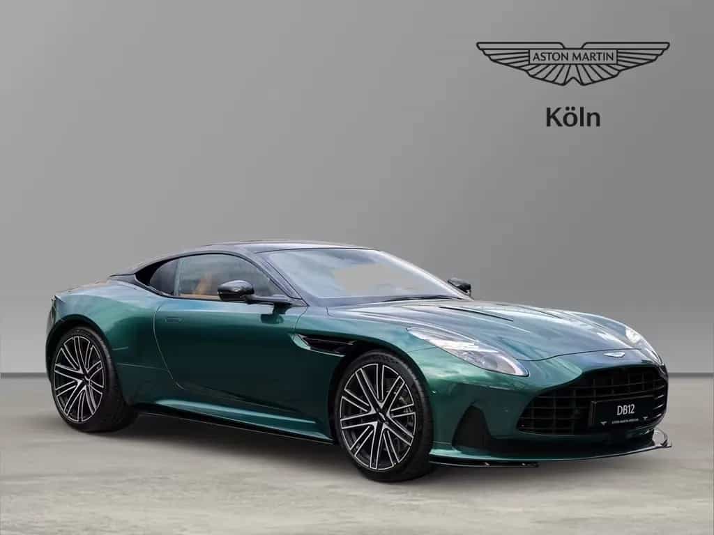 Aston Martin DB12 Malachite Green Oxford Tan null-photo-1