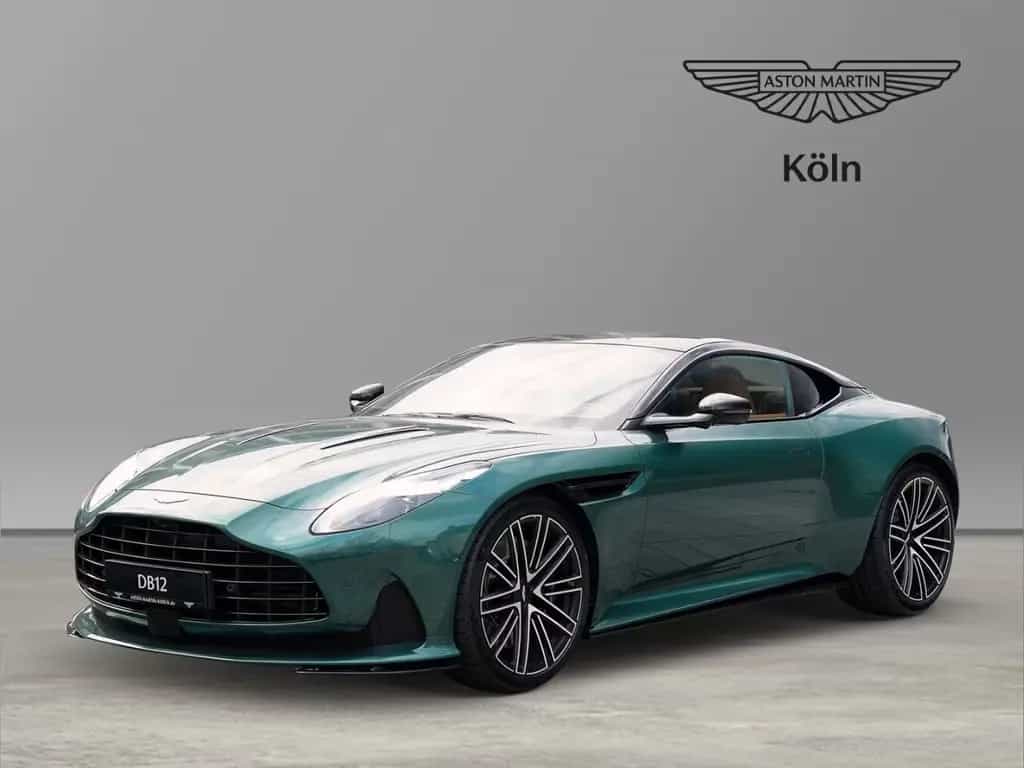 Aston Martin DB12 Malachite Green Oxford Tan null-photo-7