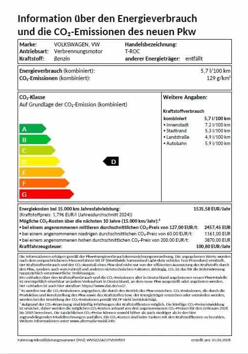 Volkswagen T-Roc 1.5TSI DSG R-Line neues Modell LEDPlus AHK 02/2026-photo-25
