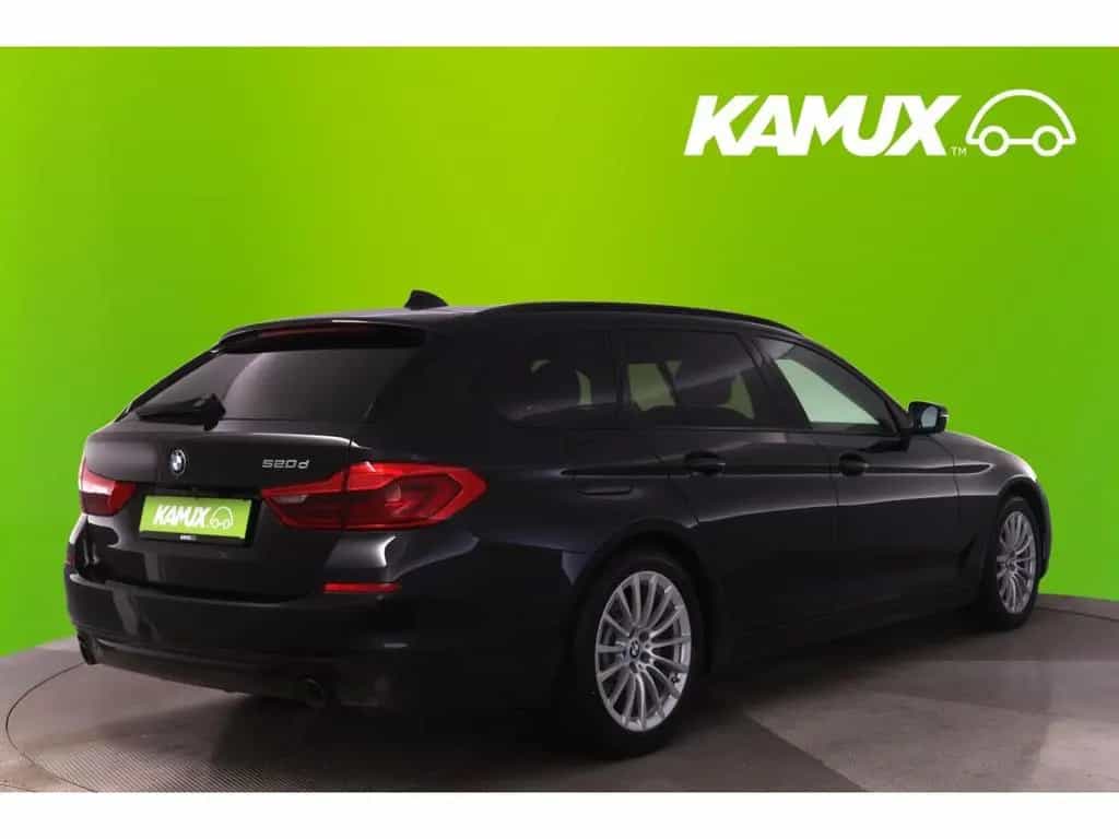 BMW 5 Series 520 d Touring Steptronic Sport Line+LED+NAVI+AHK 12/2019-photo-3