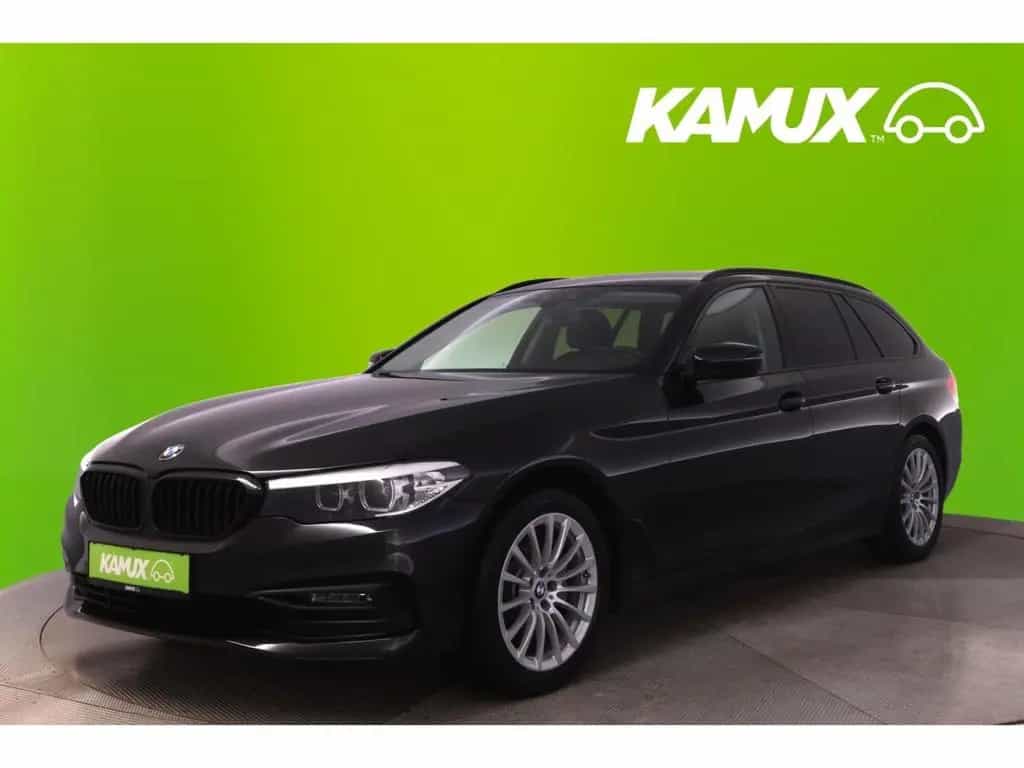 BMW 5 Series 520 d Touring Steptronic Sport Line+LED+NAVI+AHK 12/2019-photo-8