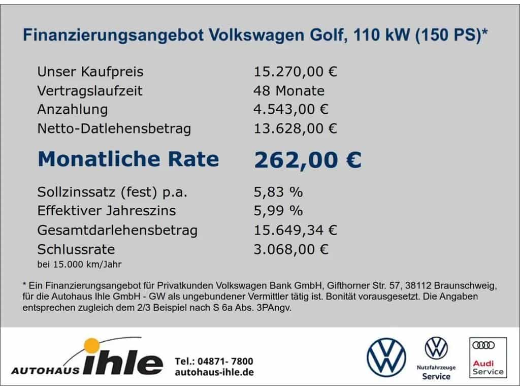 Volkswagen Golf VII Comfortline 1,5 TSI NAVI+BLUETOOTH+CLIM 12/2017-photo-1