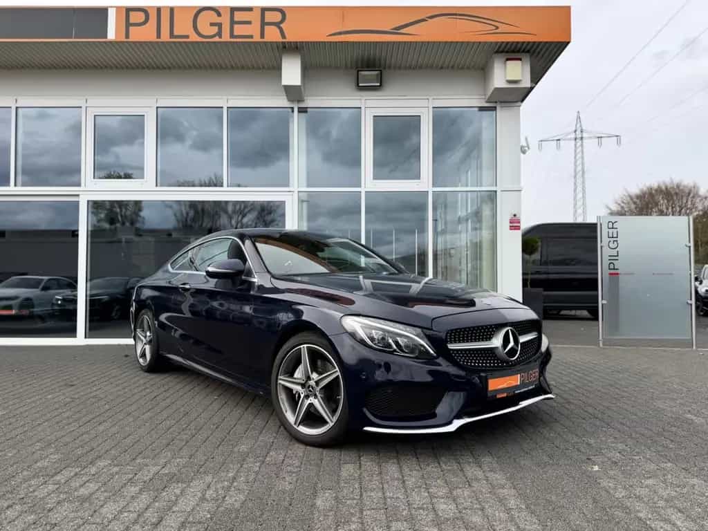 Mercedes-Benz C-Class 200 Coupe AMG*360*Shz*Leder*PDC*LED*KeyLess*BT 05/2018-photo-0