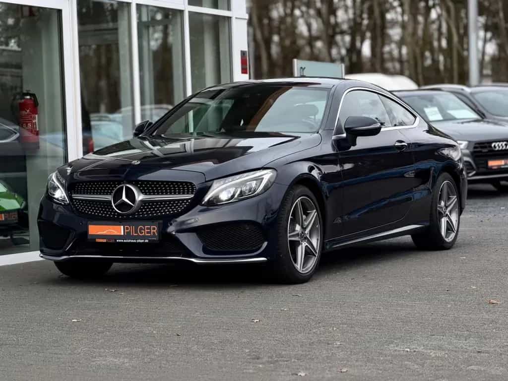 Mercedes-Benz C-Class 200 Coupe AMG*360*Shz*Leder*PDC*LED*KeyLess*BT 05/2018-photo-6
