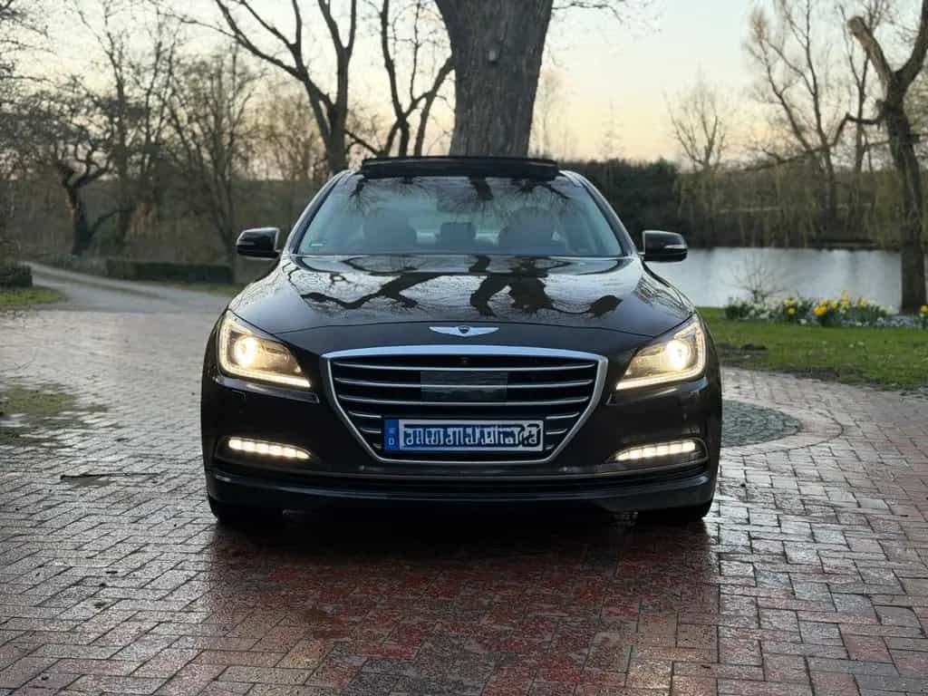 Genesis G80 | Nappa| Panorama| ACC| 360°| HUD| 02/2015-photo-0