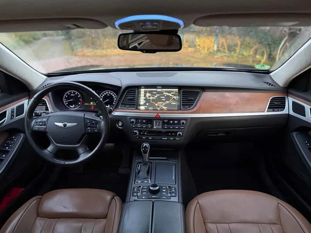 Genesis G80 | Nappa| Panorama| ACC| 360°| HUD| 02/2015-photo-9