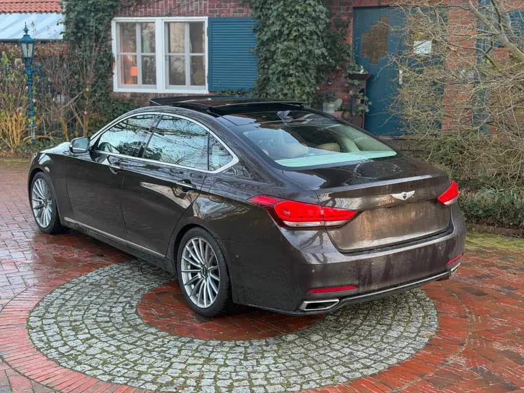 Genesis G80 | Nappa| Panorama| ACC| 360°| HUD| 02/2015-photo-4