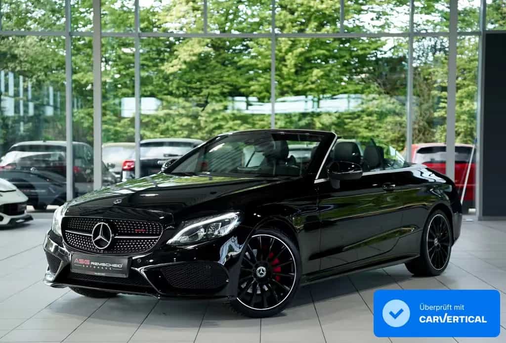 Mercedes-Benz C 200 Cabrio Night Edition AMG Line *19 *KeyGo 07/2017-photo-0