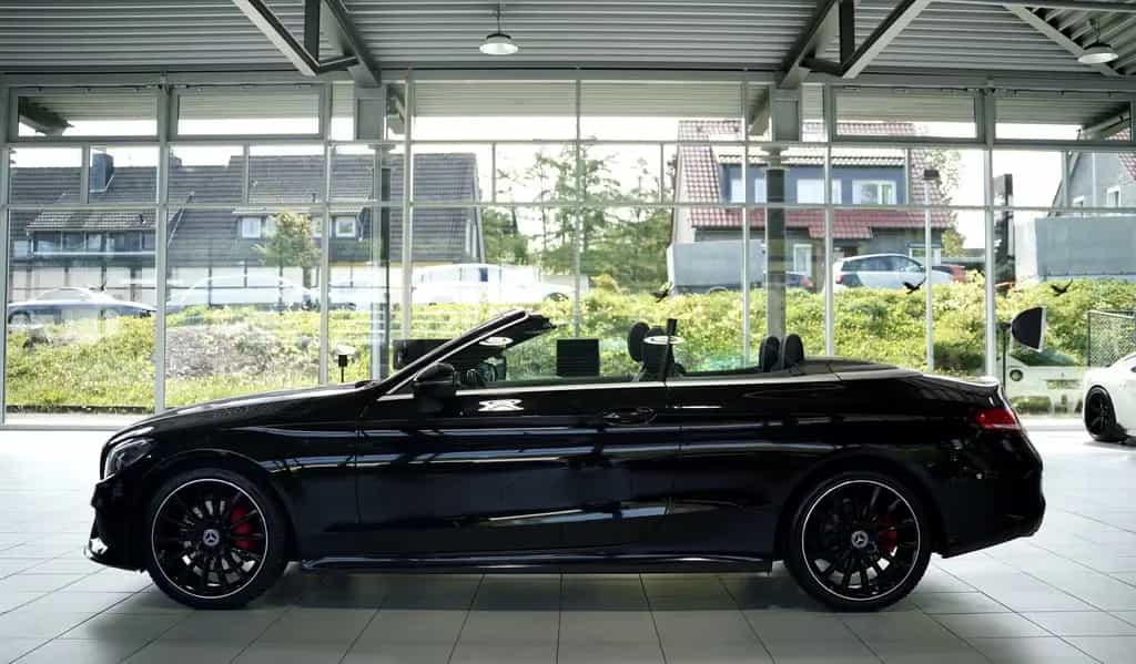 Mercedes-Benz C 200 Cabrio Night Edition AMG Line *19 *KeyGo 07/2017-photo-10
