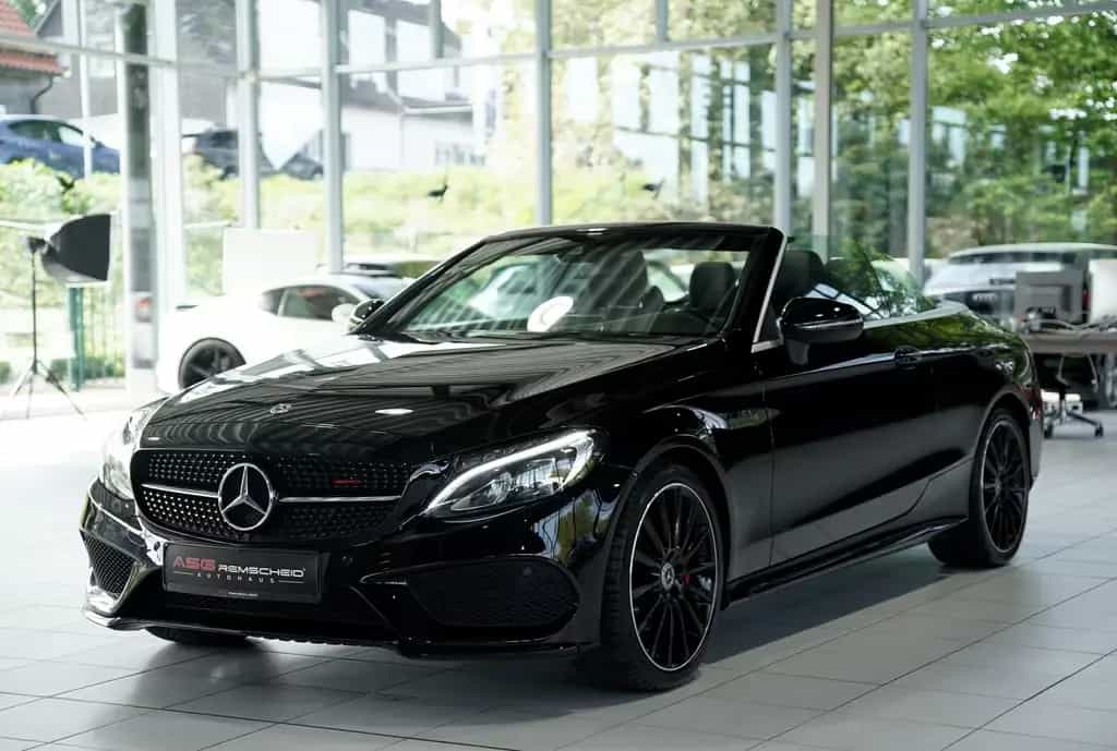 Mercedes-Benz C 200 Cabrio Night Edition AMG Line *19 *KeyGo 07/2017-photo-4
