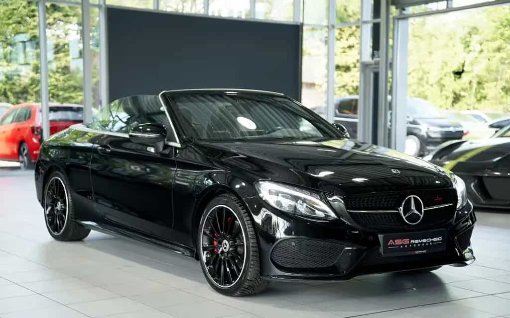 Mercedes-Benz C 200 Cabrio Night Edition AMG Line *19 *KeyGo 07/2017-photo-5