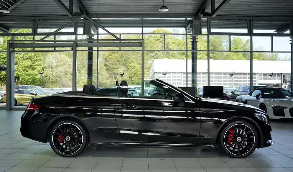 Mercedes-Benz C 200 Cabrio Night Edition AMG Line *19 *KeyGo 07/2017-photo-6