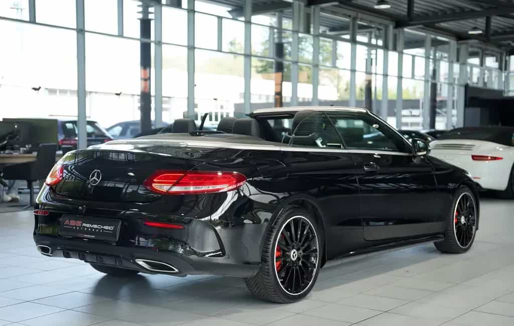 Mercedes-Benz C 200 Cabrio Night Edition AMG Line *19 *KeyGo 07/2017-photo-7