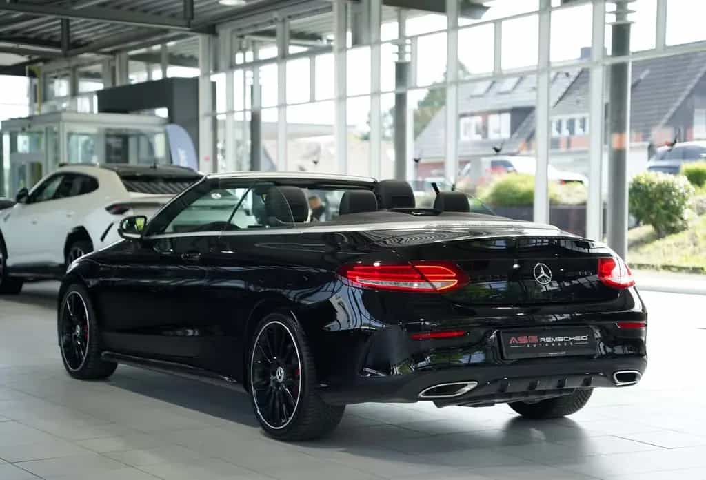 Mercedes-Benz C 200 Cabrio Night Edition AMG Line *19 *KeyGo 07/2017-photo-9