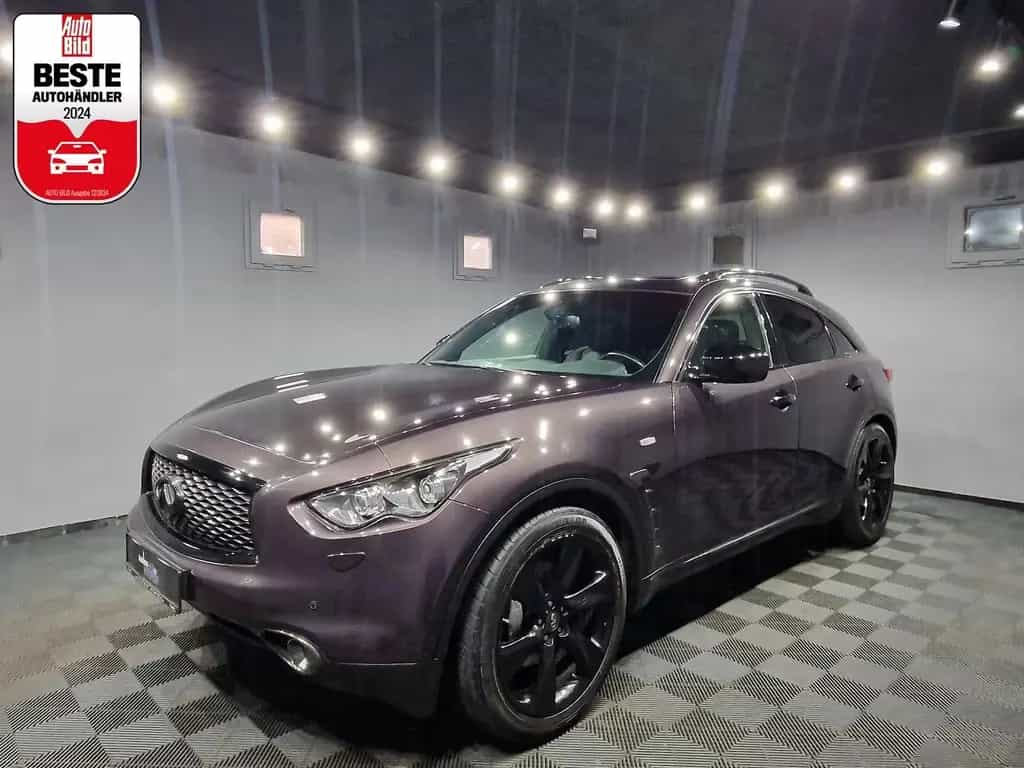 Infiniti QX70 3.7 S|AUTOM|LEDER|E-GSHD|NAVI|XENON|21 ZOLL 03/2018-photo-0