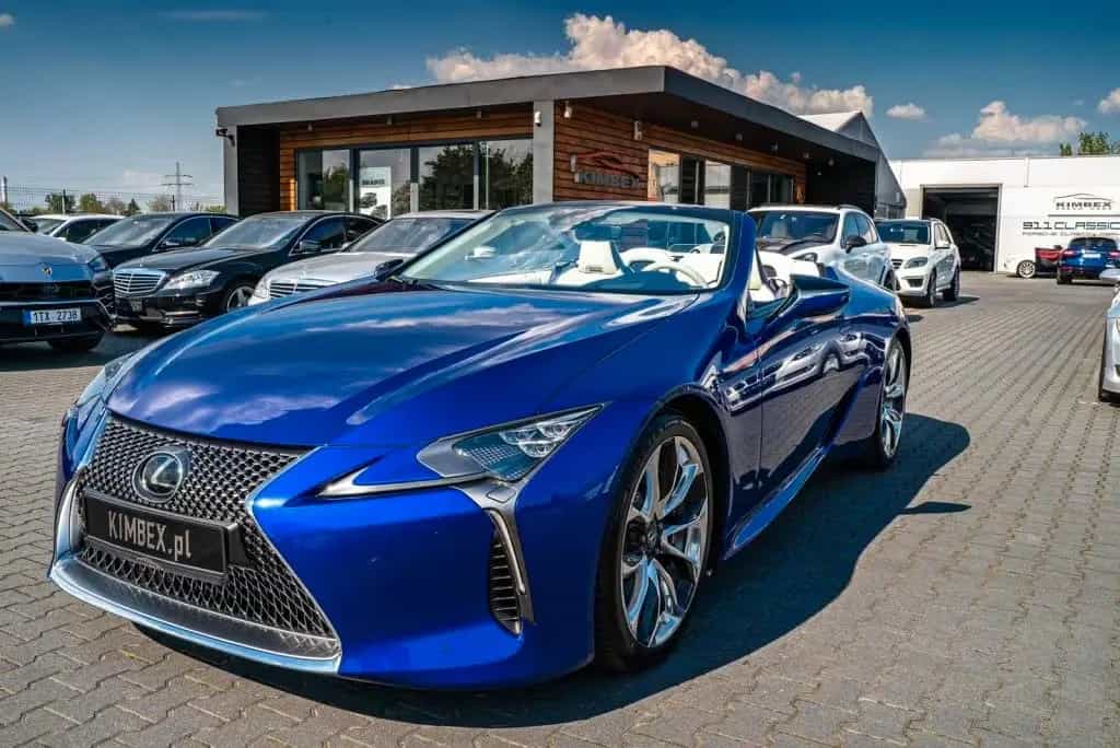 Lexus LC500 Cabrio REGATTA Limited Edition Wie NEU ! 10/2021-photo-0
