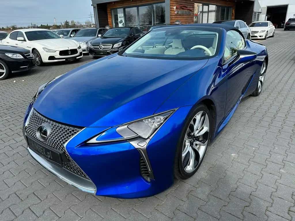 Lexus LC500 Cabrio REGATTA Limited Edition Wie NEU ! 10/2021-photo-26
