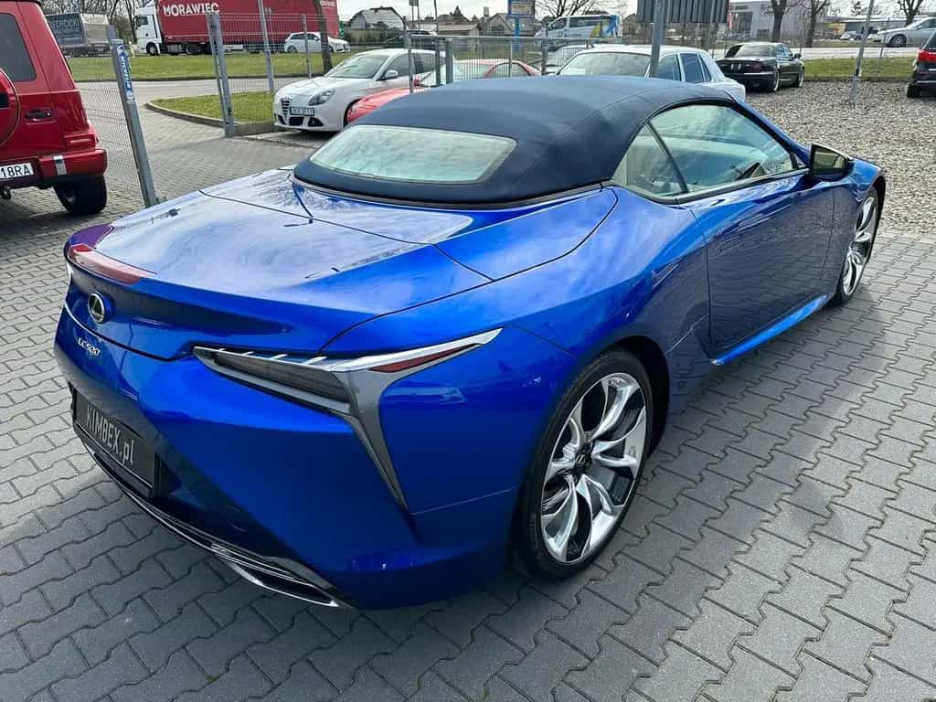 Lexus LC500 Cabrio REGATTA Limited Edition Wie NEU ! 10/2021-photo-29
