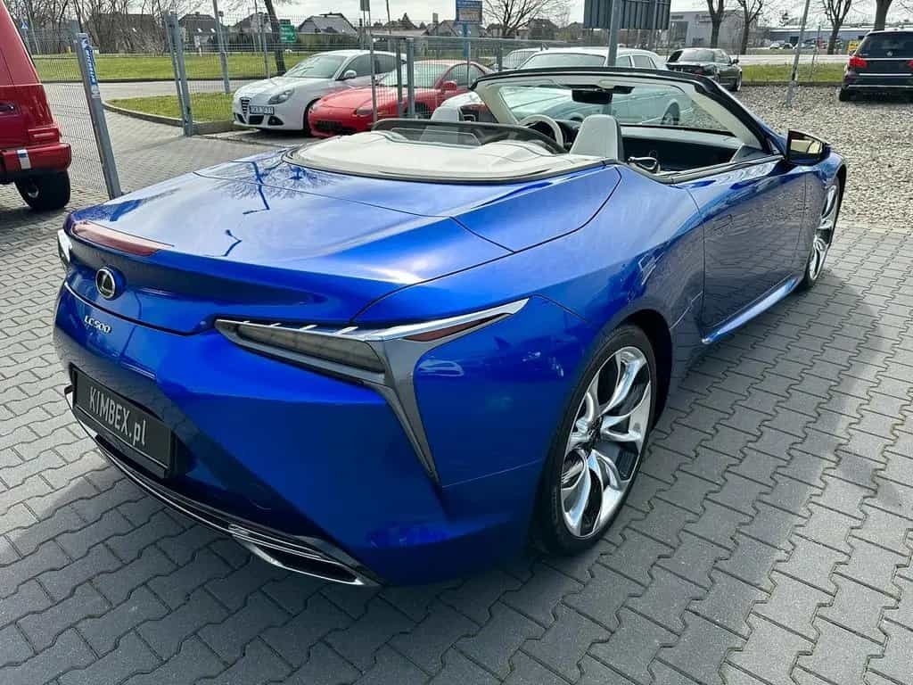 Lexus LC500 Cabrio REGATTA Limited Edition Wie NEU ! 10/2021-photo-4