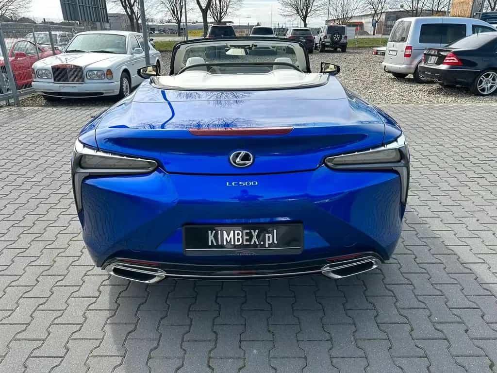 Lexus LC500 Cabrio REGATTA Limited Edition Wie NEU ! 10/2021-photo-5