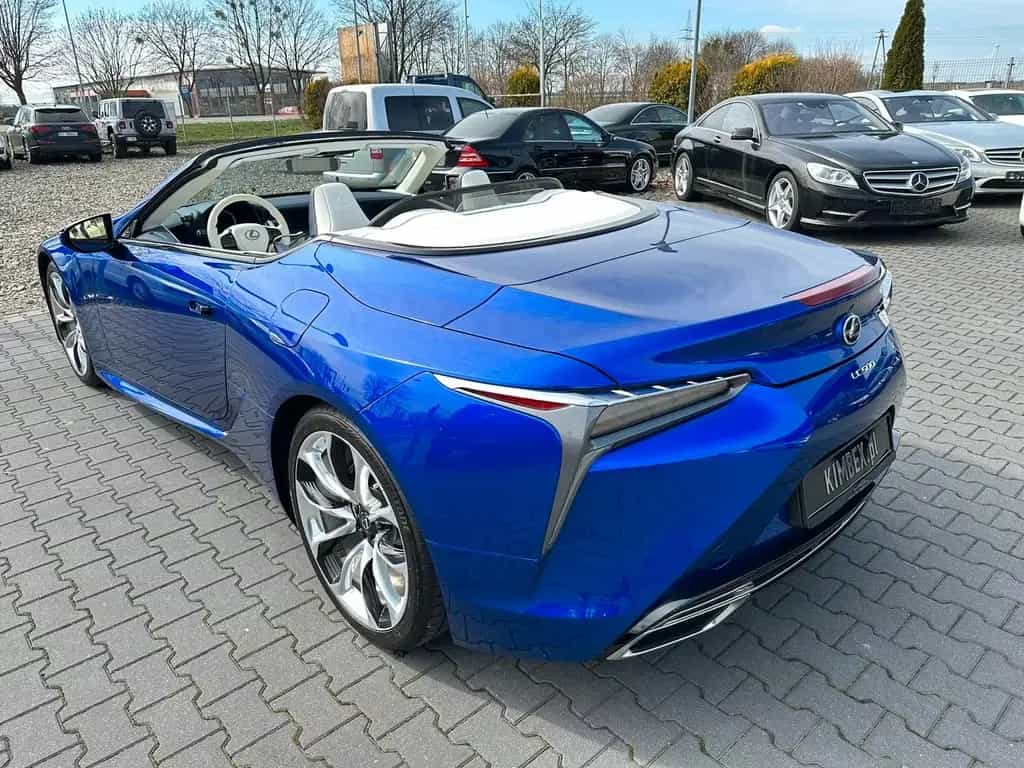 Lexus LC500 Cabrio REGATTA Limited Edition Wie NEU ! 10/2021-photo-6