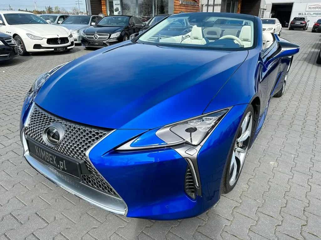 Lexus LC500 Cabrio REGATTA Limited Edition Wie NEU ! 10/2021-photo-7