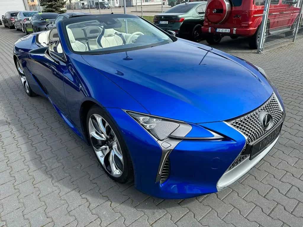 Lexus LC500 Cabrio REGATTA Limited Edition Wie NEU ! 10/2021-photo-9