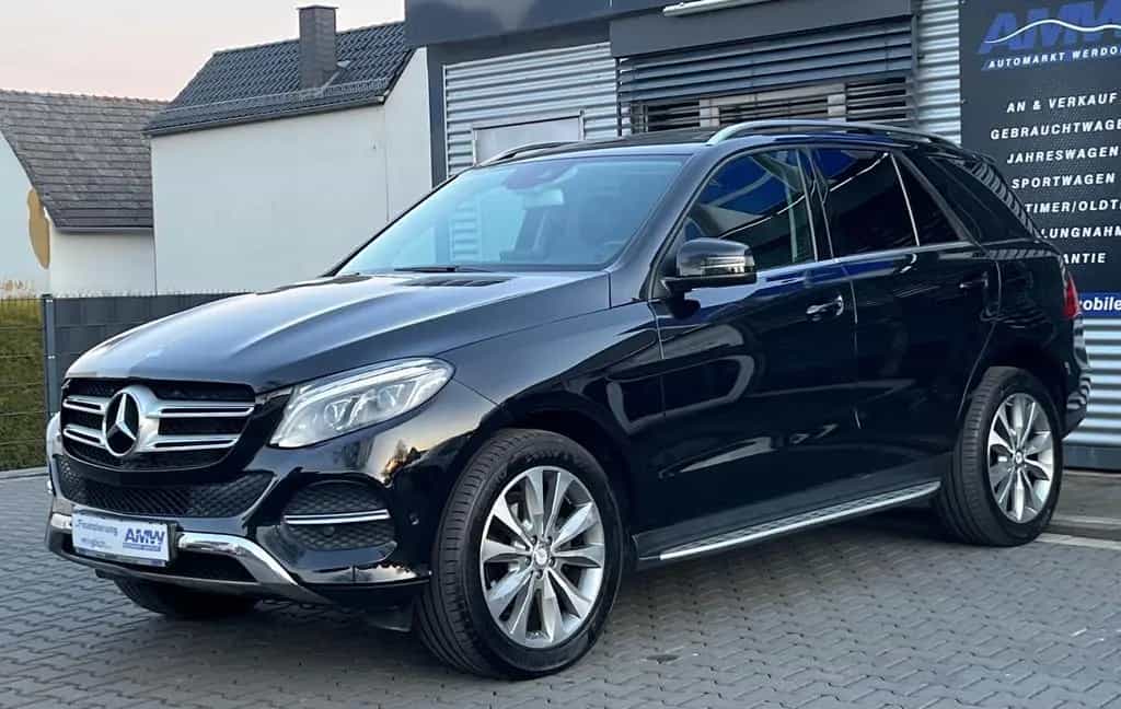 Mercedes-Benz GLE-Class 350 d 4-Matic AMG sDach*AHK*LED*SPUR*E-SITZE 05/2016-photo-12