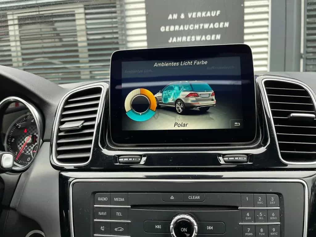 Mercedes-Benz GLE-Class 350 d 4-Matic AMG sDach*AHK*LED*SPUR*E-SITZE 05/2016-photo-15