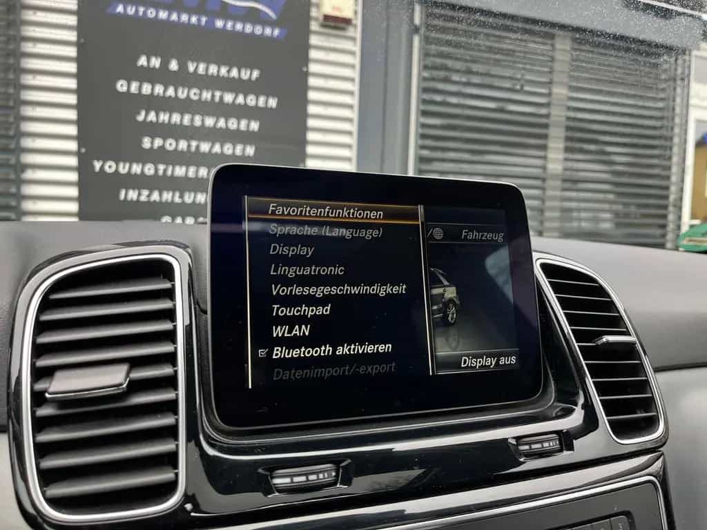 Mercedes-Benz GLE-Class 350 d 4-Matic AMG sDach*AHK*LED*SPUR*E-SITZE 05/2016-photo-21