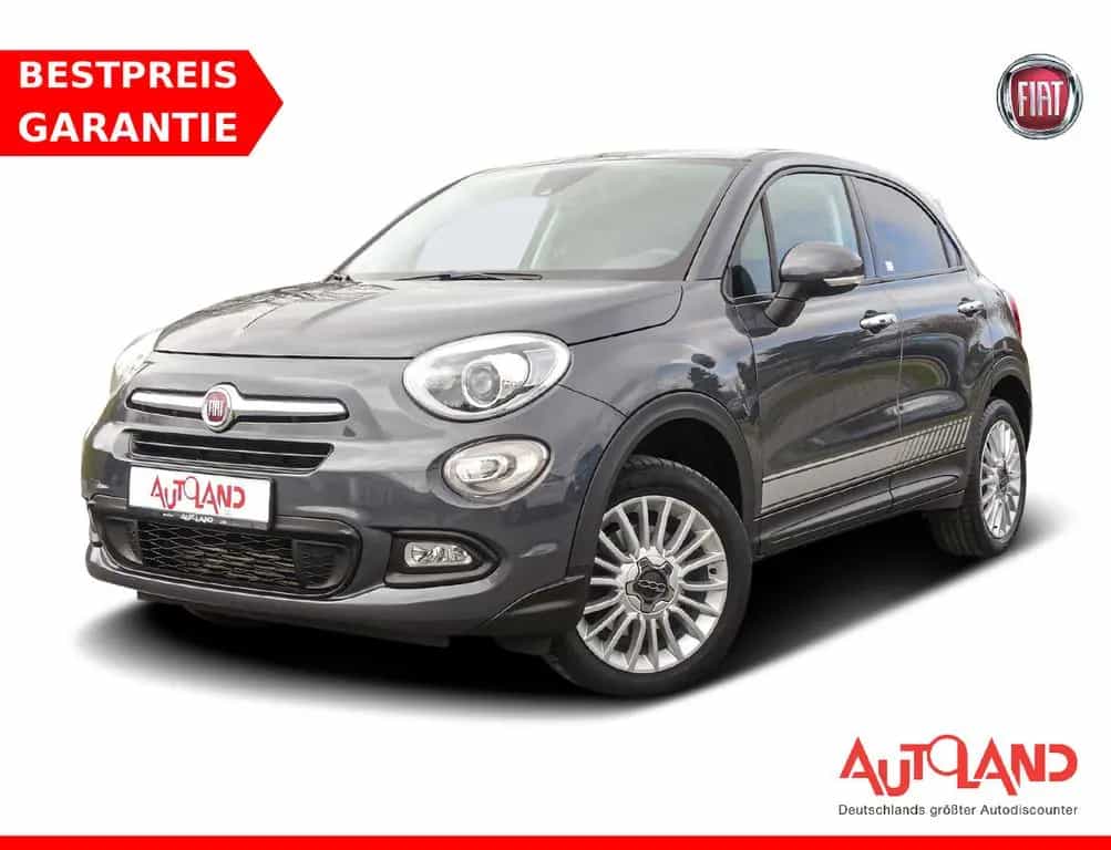 Fiat 500X 1.4 Lounge LED Navi AHK Sitzheizung DAB PDC 08/2018-photo-0
