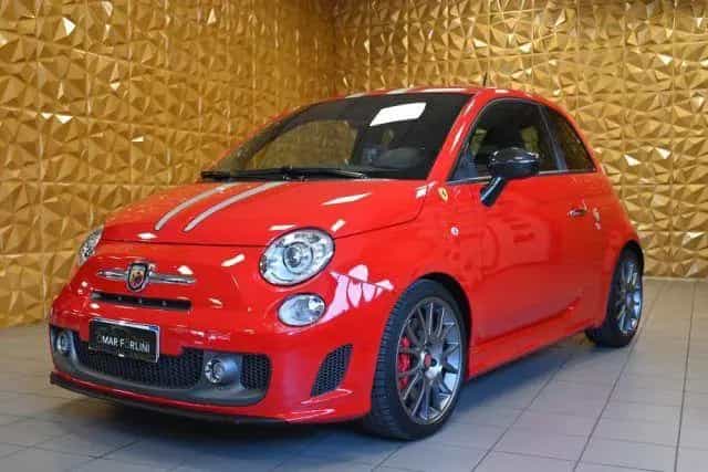 Abarth 695 695 TRIBUTO FERRARI N° 102 ROSSO CORSA DA 07/2010-photo-0