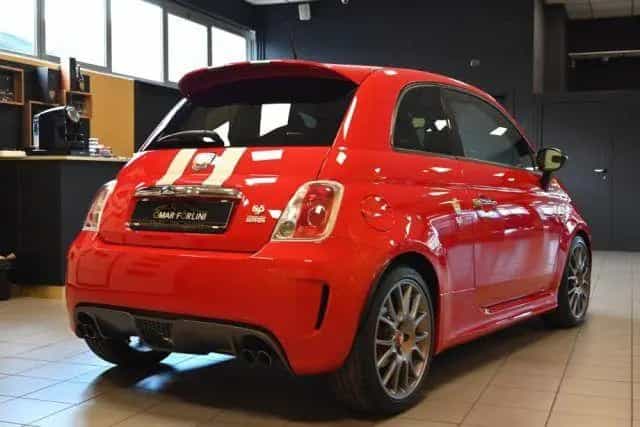 Abarth 695 695 TRIBUTO FERRARI N° 102 ROSSO CORSA DA 07/2010-photo-2