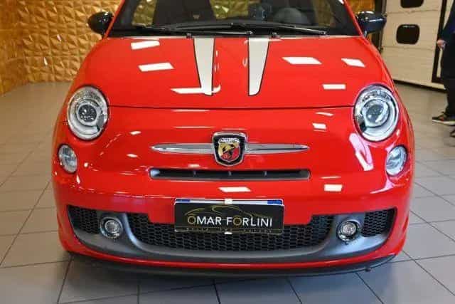 Abarth 695 695 TRIBUTO FERRARI N° 102 ROSSO CORSA DA 07/2010-photo-4