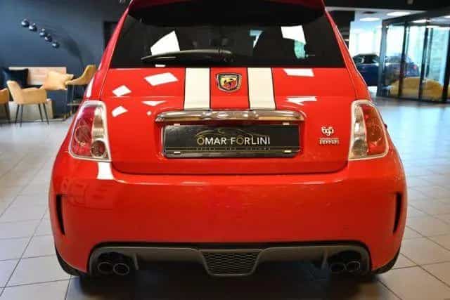 Abarth 695 695 TRIBUTO FERRARI N° 102 ROSSO CORSA DA 07/2010-photo-5