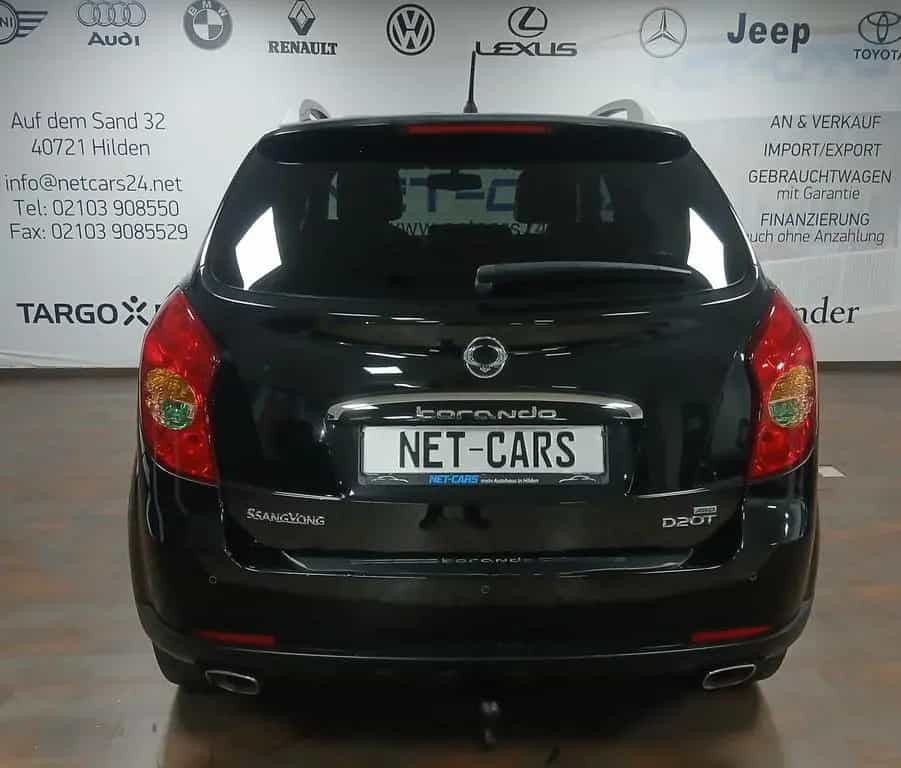 Ssangyong Korando Sapphire 4WD*LEDER*AHK 01/2012-photo-10