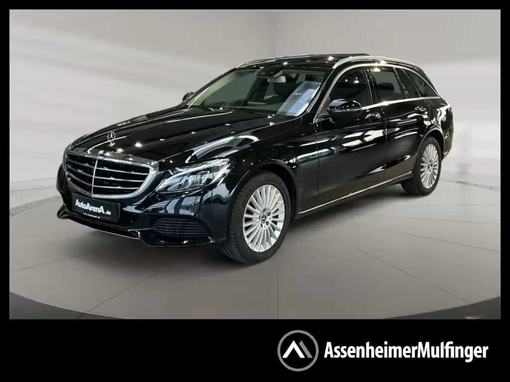 Mercedes-Benz C-Class 180 T Exclusive Avantgarde+Exclusive+Pano+SHD 04/2017-photo-0