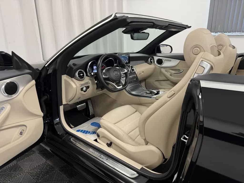 Mercedes-Benz C-Class 180 Cabrio AMG Line Airscarf ILS-LED Distr.+ 11/2016-photo-10