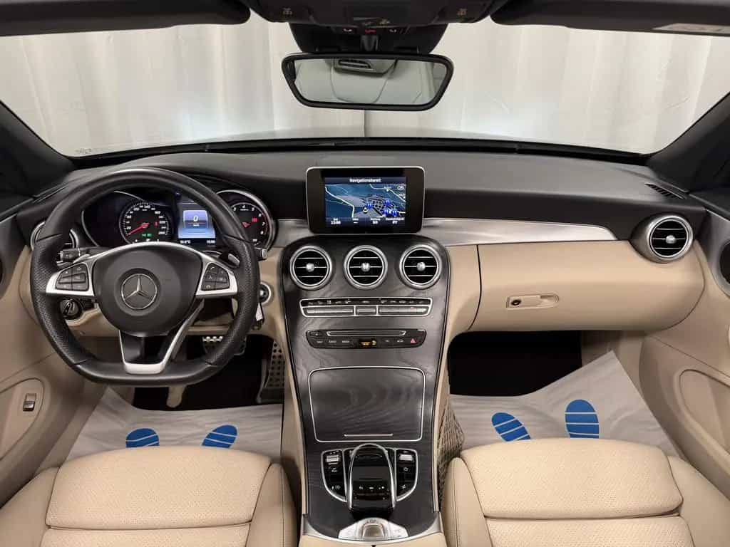 Mercedes-Benz C-Class 180 Cabrio AMG Line Airscarf ILS-LED Distr.+ 11/2016-photo-13