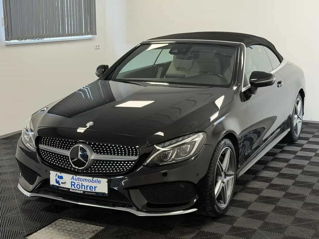 Mercedes-Benz C-Class 180 Cabrio AMG Line Airscarf ILS-LED Distr.+ 11/2016-photo-2