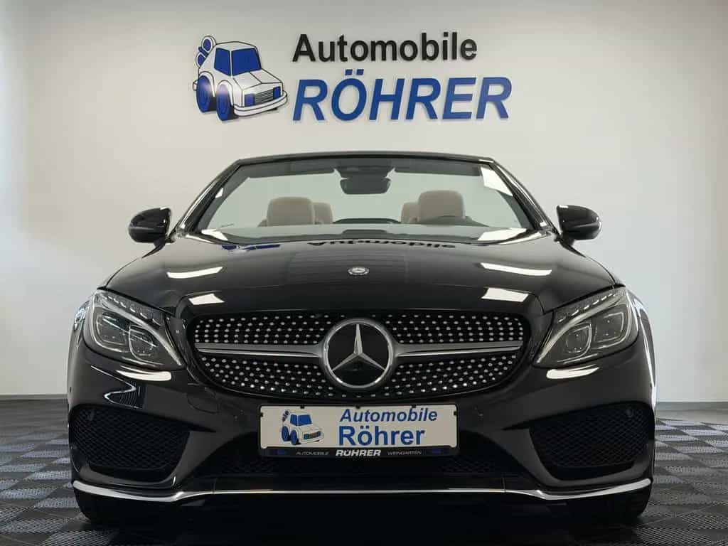 Mercedes-Benz C-Class 180 Cabrio AMG Line Airscarf ILS-LED Distr.+ 11/2016-photo-3
