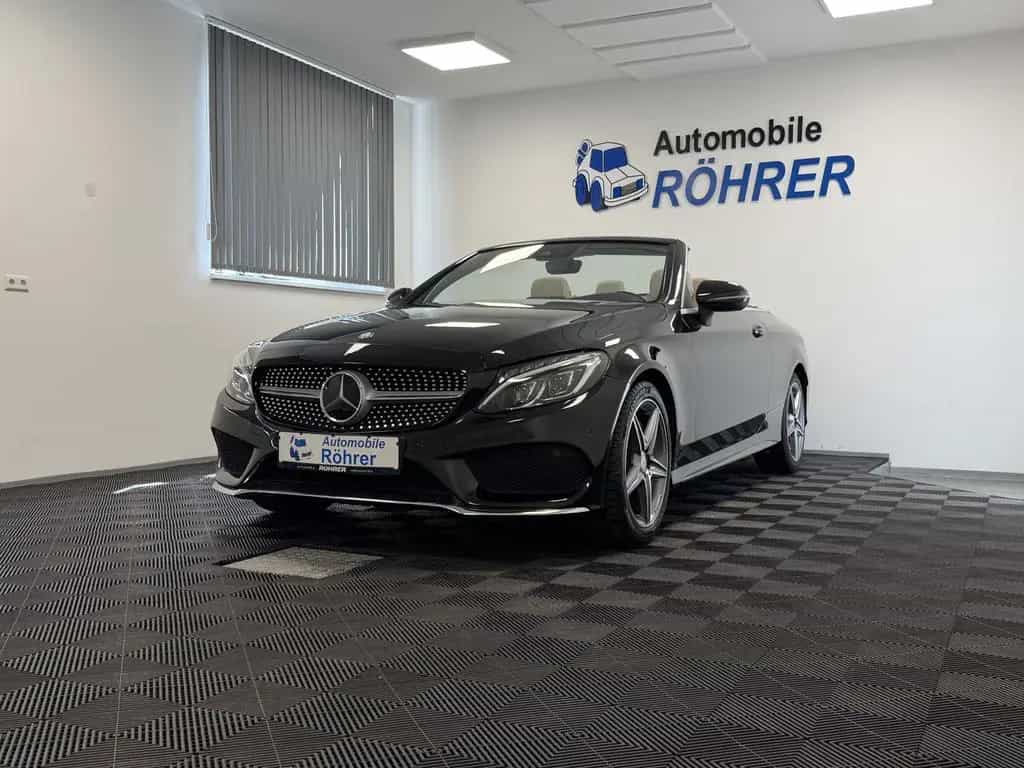 Mercedes-Benz C-Class 180 Cabrio AMG Line Airscarf ILS-LED Distr.+ 11/2016-photo-33