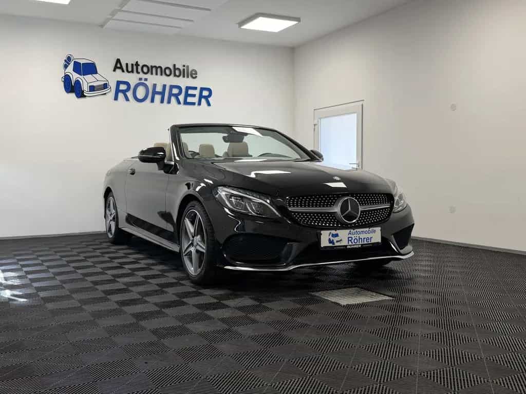 Mercedes-Benz C-Class 180 Cabrio AMG Line Airscarf ILS-LED Distr.+ 11/2016-photo-34