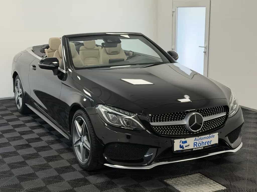 Mercedes-Benz C-Class 180 Cabrio AMG Line Airscarf ILS-LED Distr.+ 11/2016-photo-4