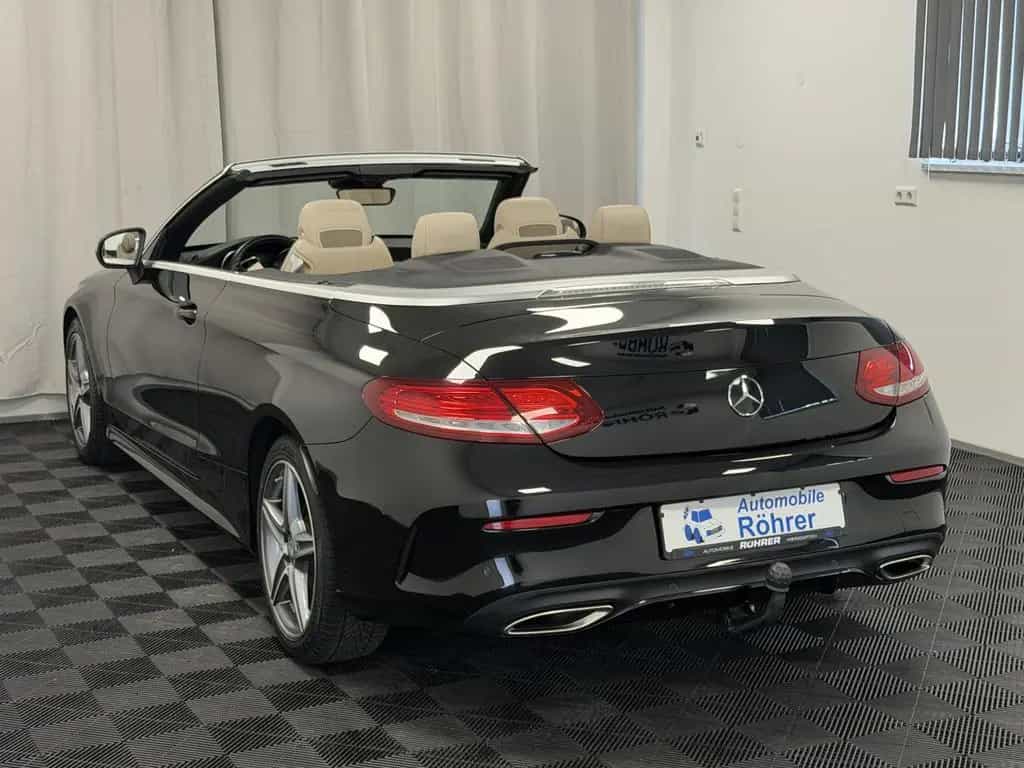 Mercedes-Benz C-Class 180 Cabrio AMG Line Airscarf ILS-LED Distr.+ 11/2016-photo-6
