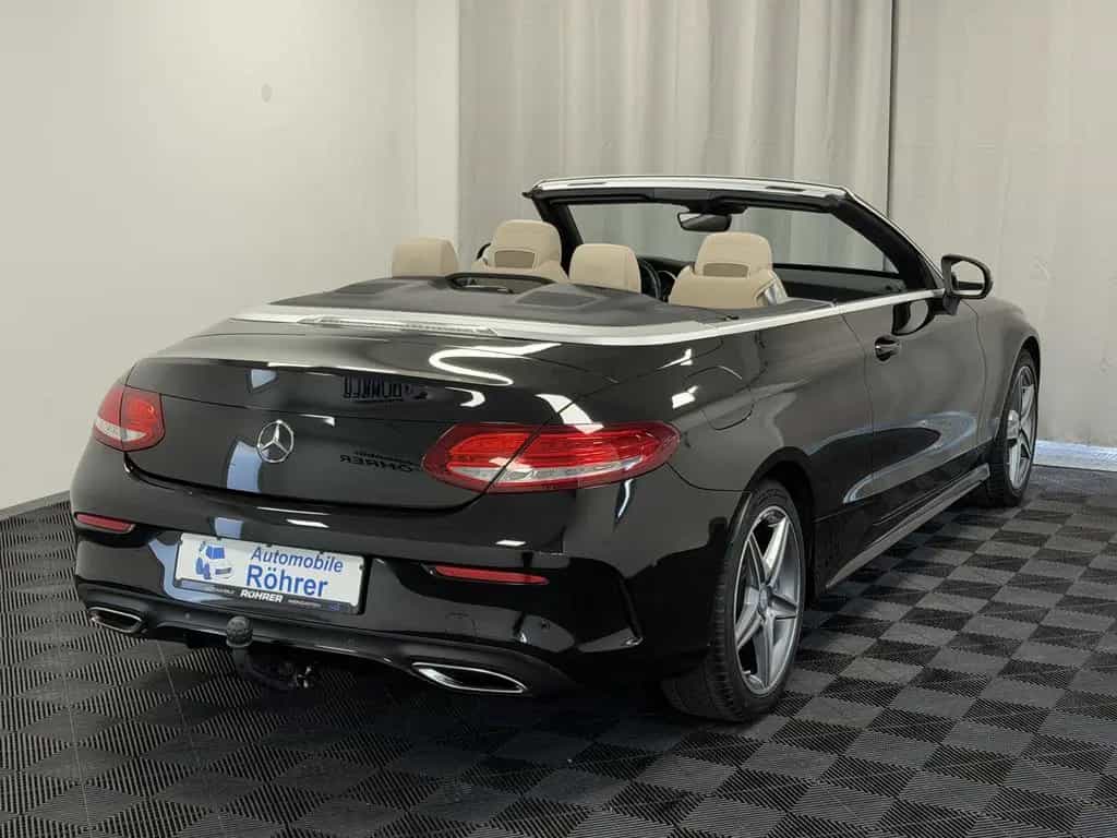 Mercedes-Benz C-Class 180 Cabrio AMG Line Airscarf ILS-LED Distr.+ 11/2016-photo-8